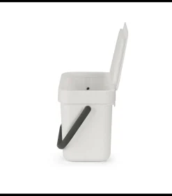 Brabantia Sort & Go afvalemmer, 3 liter - Light Grey