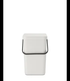 Brabantia Sort & Go afvalemmer, 25 liter - Light Grey