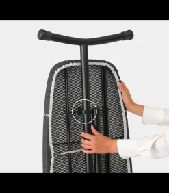 Brabantia Strijkplank D, 135x45 cm, hittebestendige parkeerplaats - Denim Black