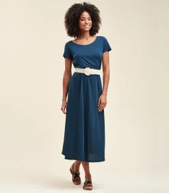 Brede gevlochten riem