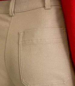 Broek met wijde pijpen