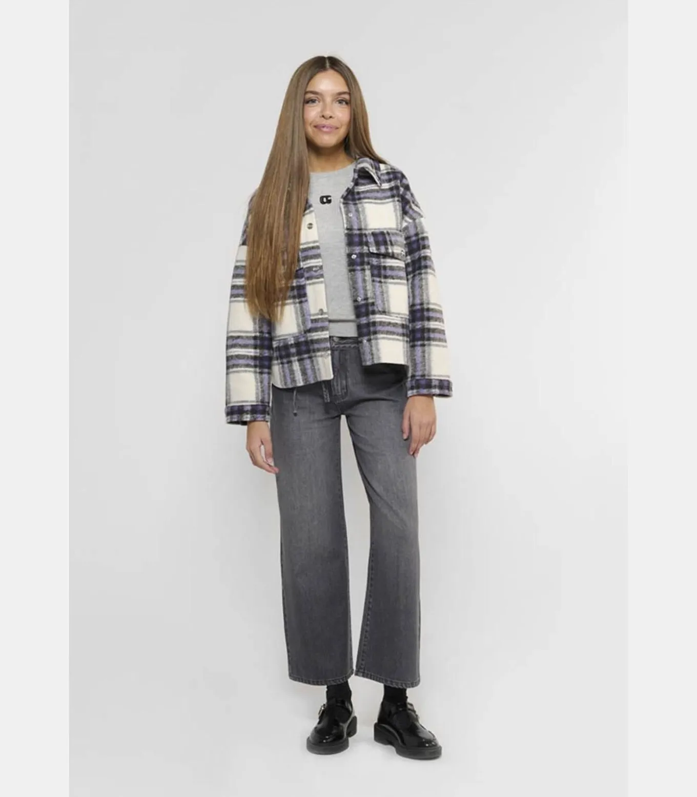 Broek recht van jeans ALEXGI