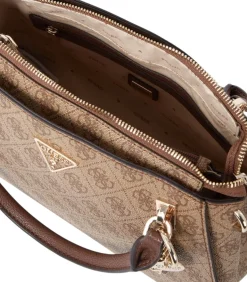 Bruin Noelle Handtas Met Afneembare Schouderriem