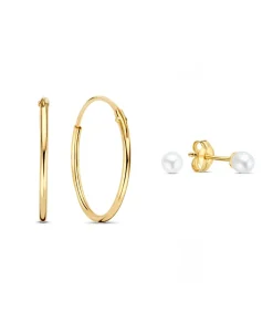 Cadeau d'Isabel Oorbellen Goud IB90190