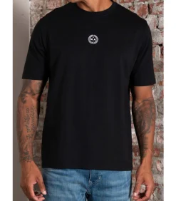 Camo erosion t-shirt - black