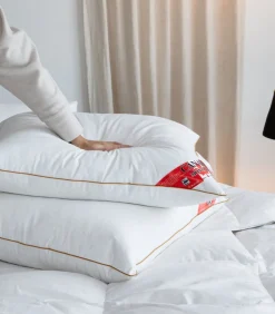 Canada Stevig Veren Hoofdkussen - Set van 2 stuks