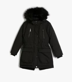 Capuchon bont kraag Normaal Anorak