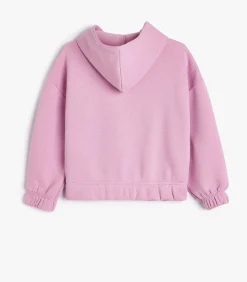 Capuchon kraag Band Gedetailleerd Sweatshirt