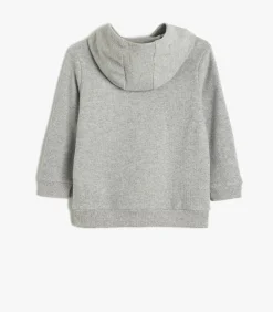 Capuchon kraag Etiket gedetailleerd Sweatshirt