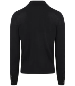 Cardigan Shirt Merino Navy