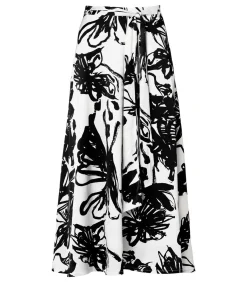 Carissa Print Rok Zwart / Wit