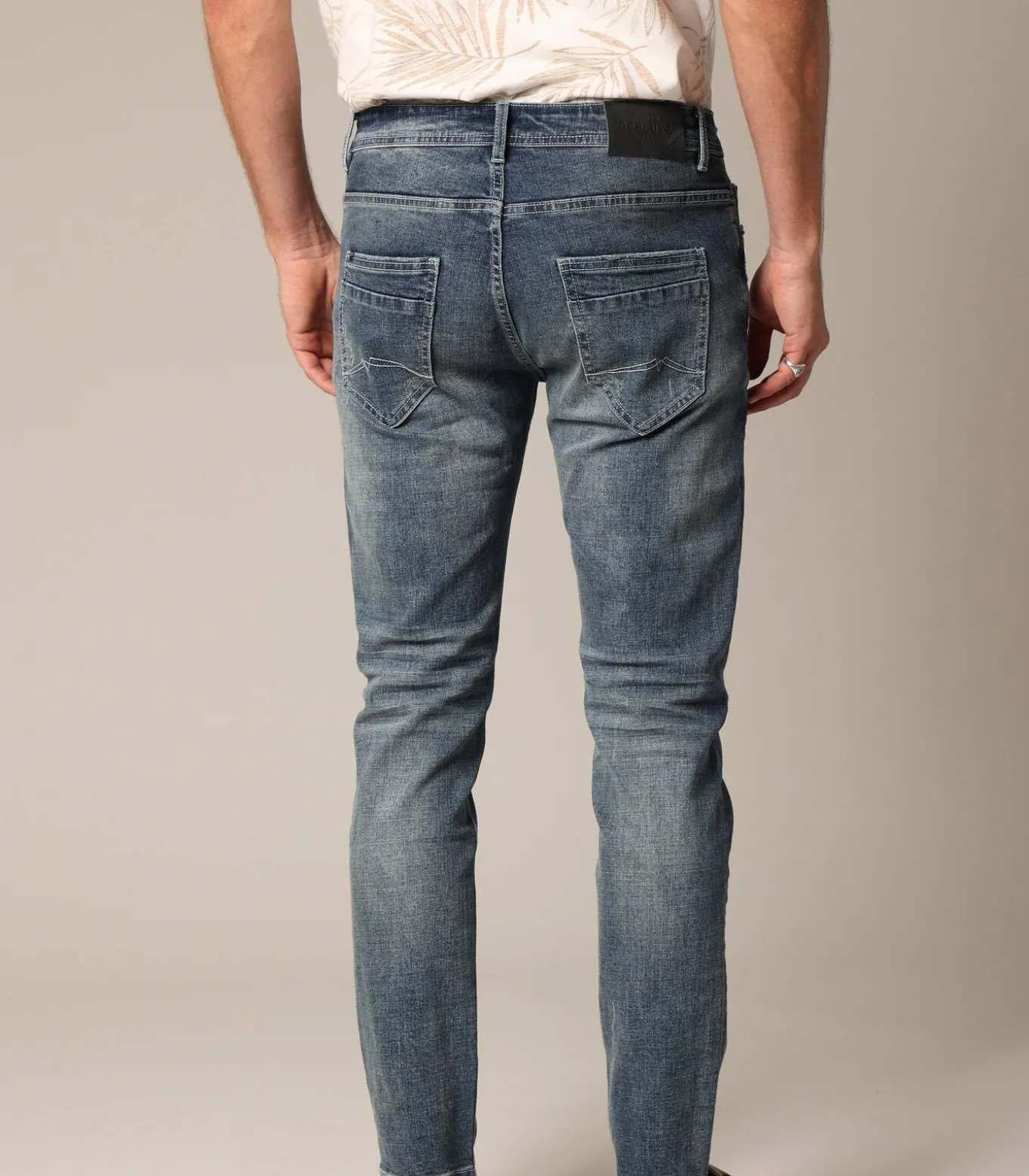 CARLOS - Slanke denimjeans voor heren