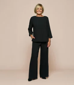 Caroline Tensen Carson Top Zwart