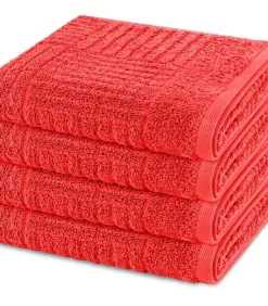 Carre - Set van 4 handdoeken