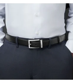 Ceintuur Button Black