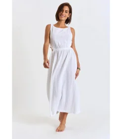 Chique witte lange jurk HELOISE CHERYLL