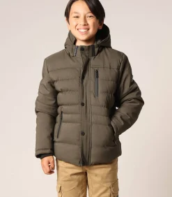 CHIRO - Gewatteerde parka met capuchon en ritszakken