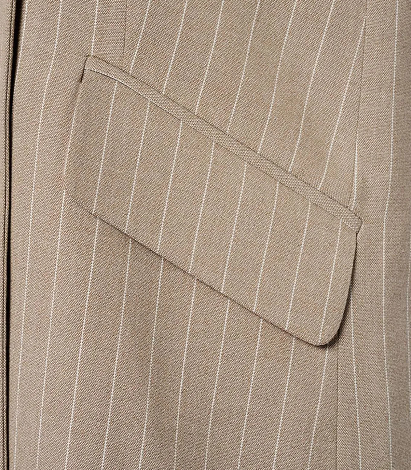 Chloe Gilet Zand / Offwhite