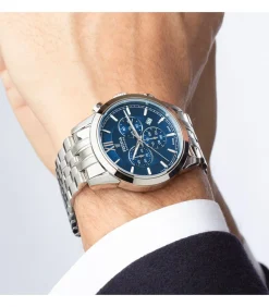 Chronograaf Chrono Swiss Made Blue