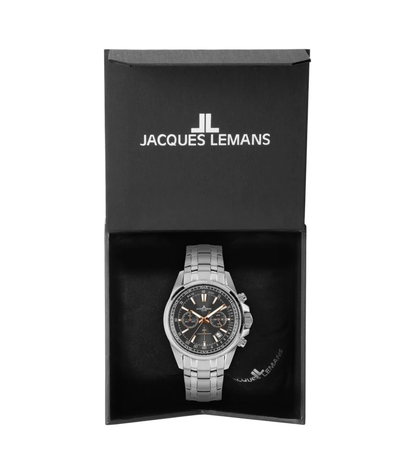 Chronograaf Liverpool Steel Black - Rose-gold