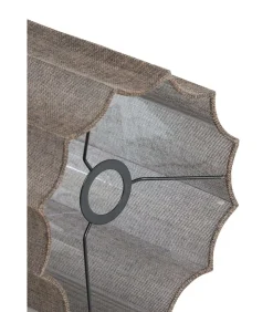 Cilinder lampenkap Disli - Donkerbruin - Ø24cm