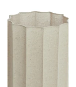 Cilinder lampenkap Disli - Lichtbruin - Ø18cm