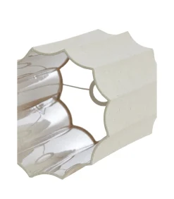 Cilinder lampenkap Disli - Lichtbruin - Ø18cm