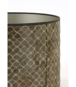Cilinder lampenkap Elodi - Brons - 40x40x30cm