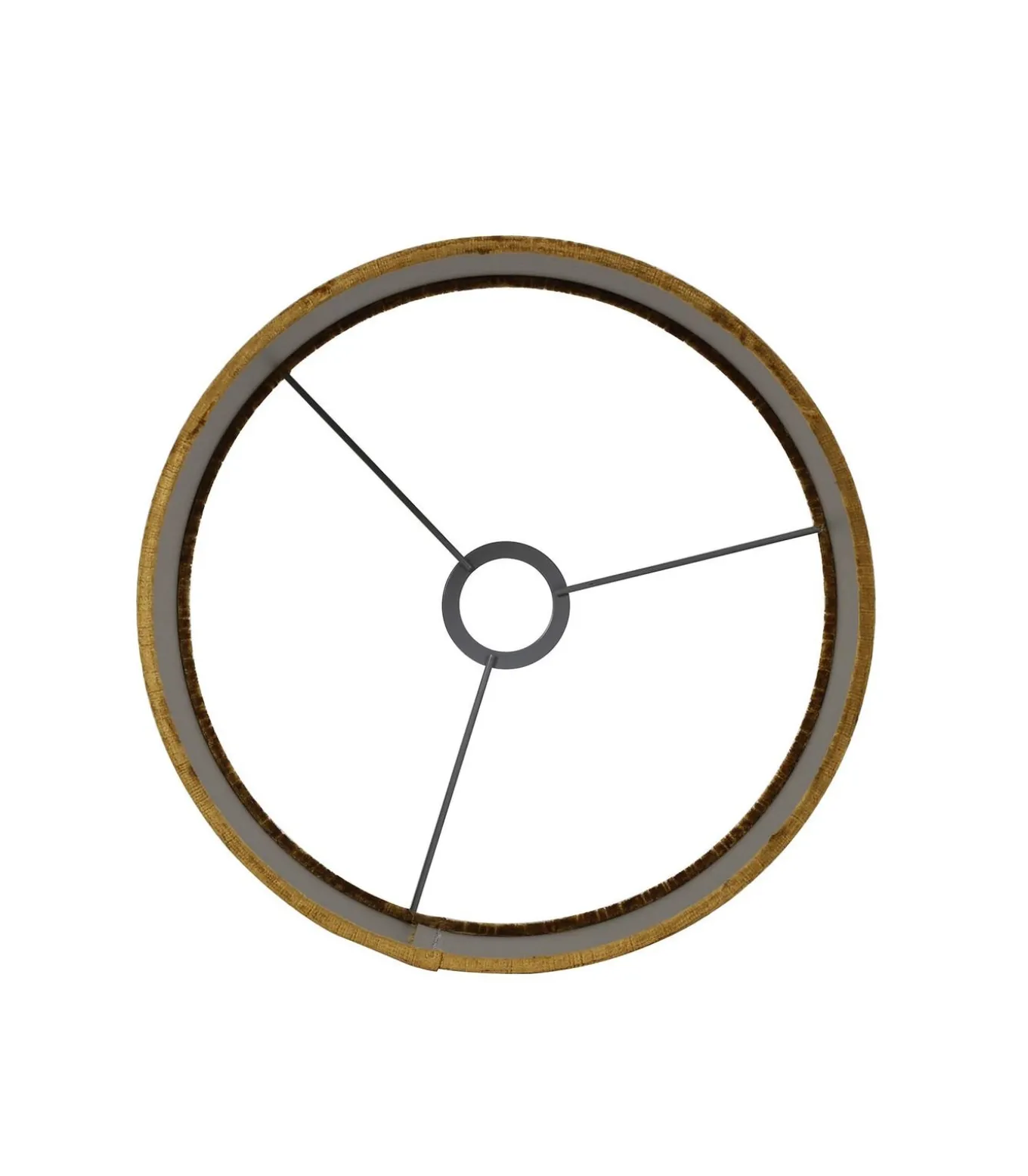 Cilinder Lampenkap Gemstone - Goud - Ø40x30cm