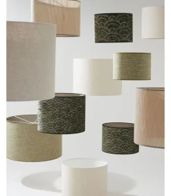 Cilinder lampenkap Livigno - Bruin - Ø50x38cm