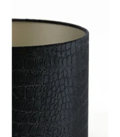 Cilinder Lampenkap Praya - Zwart - Ø30x21cm