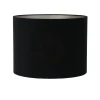 Cilinder lampenkap Velours - Zwart - Ø50x38cm