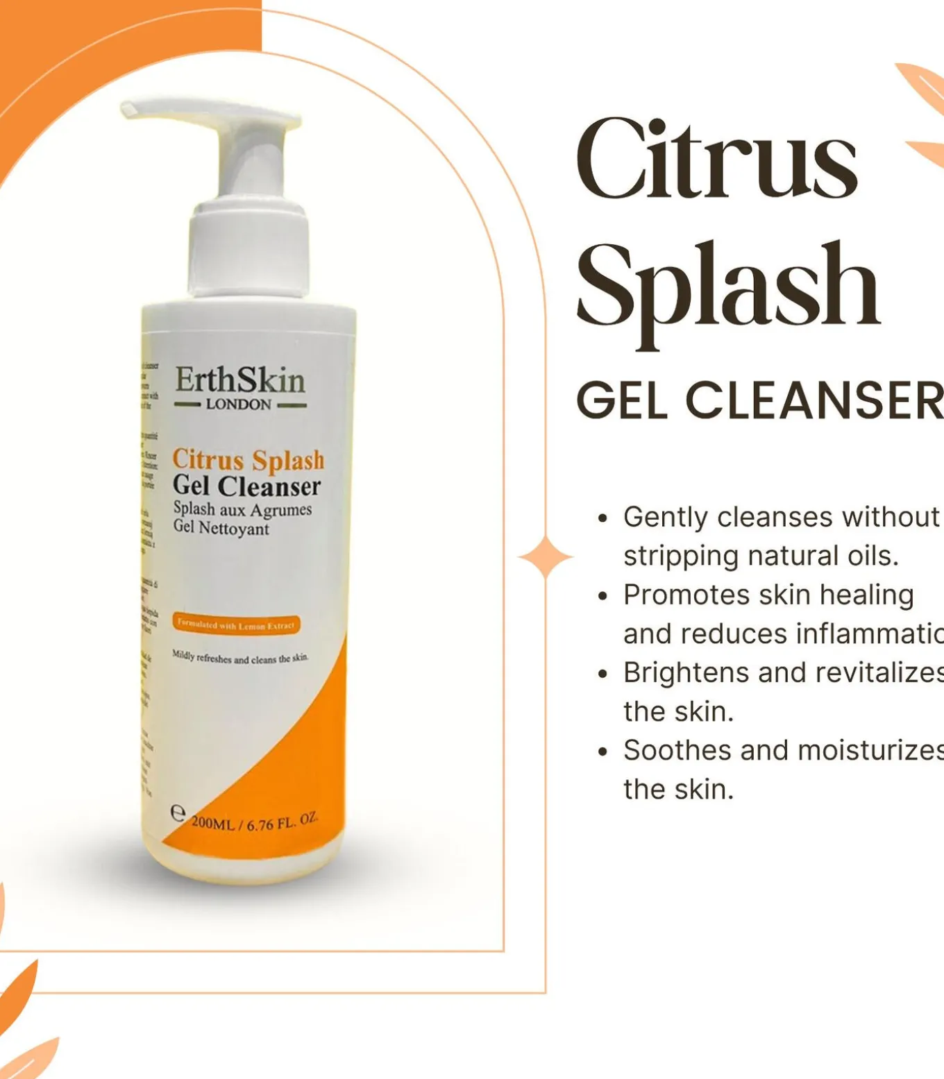Citrus Splash Gel Reiniger 200ml