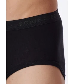 Classic Herenslip Fijnrib Zwart