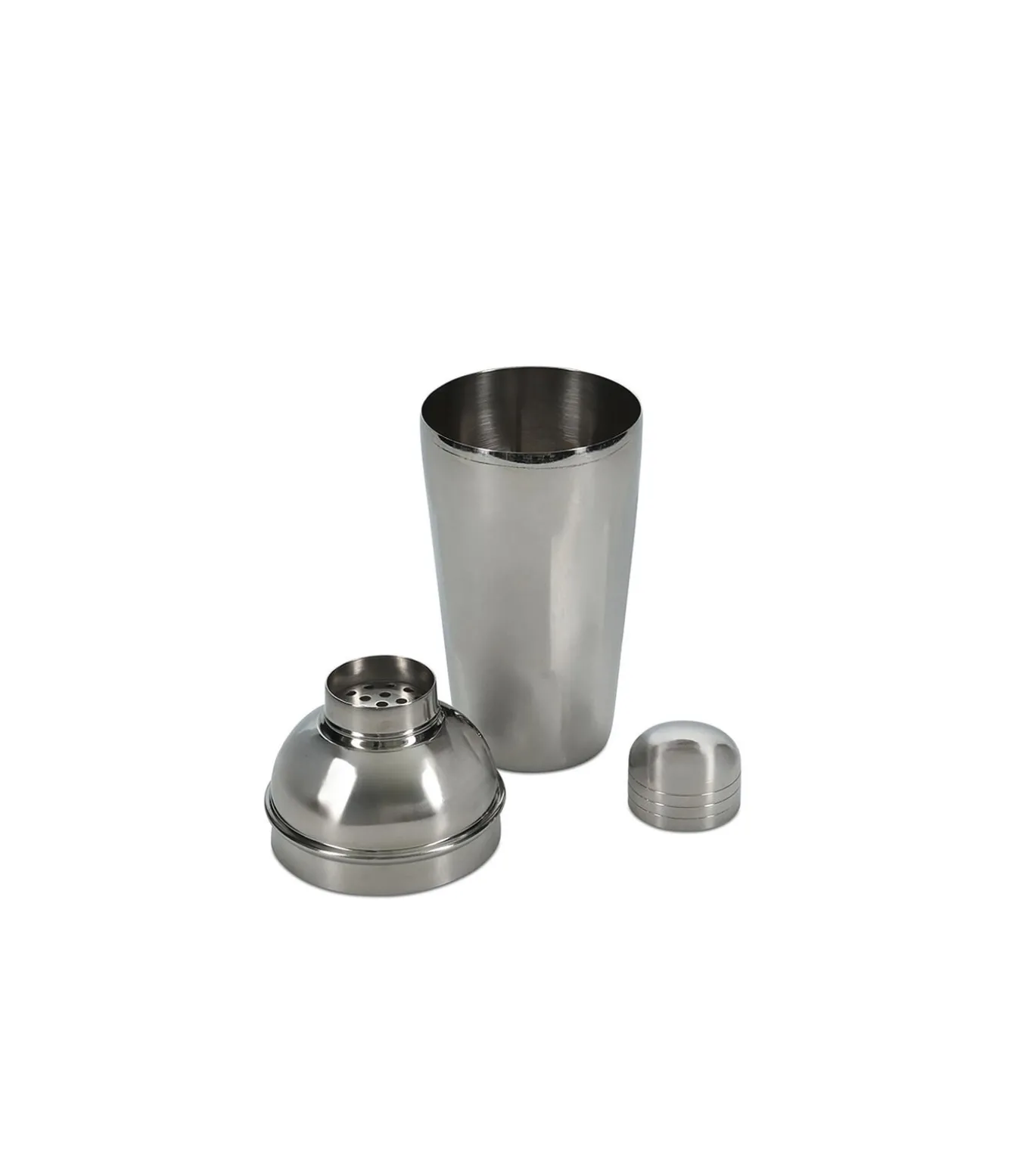 Cocktailshaker 50cl zilver Nox