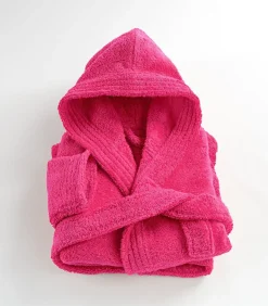 Cocoon katoenen badstof kinderbadjas met capuchon