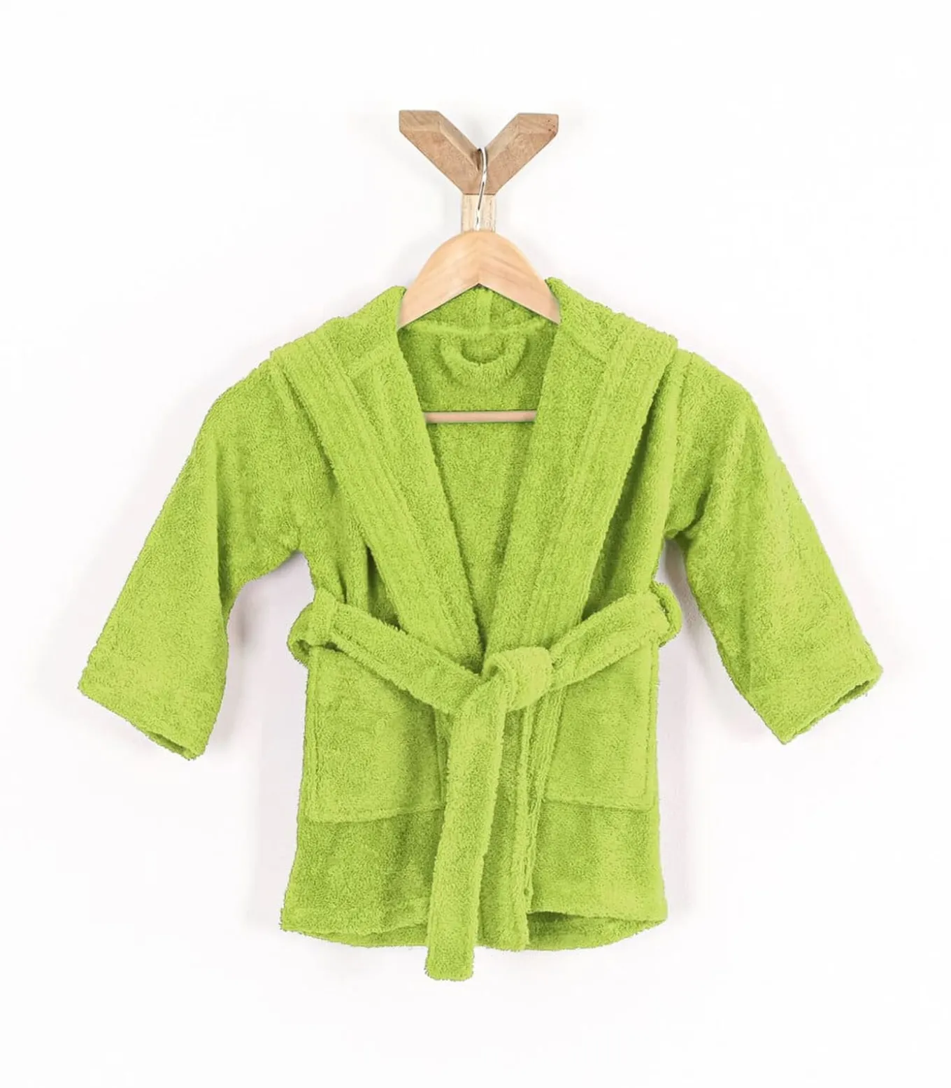 Cocoon katoenen badstof kinderbadjas met capuchon