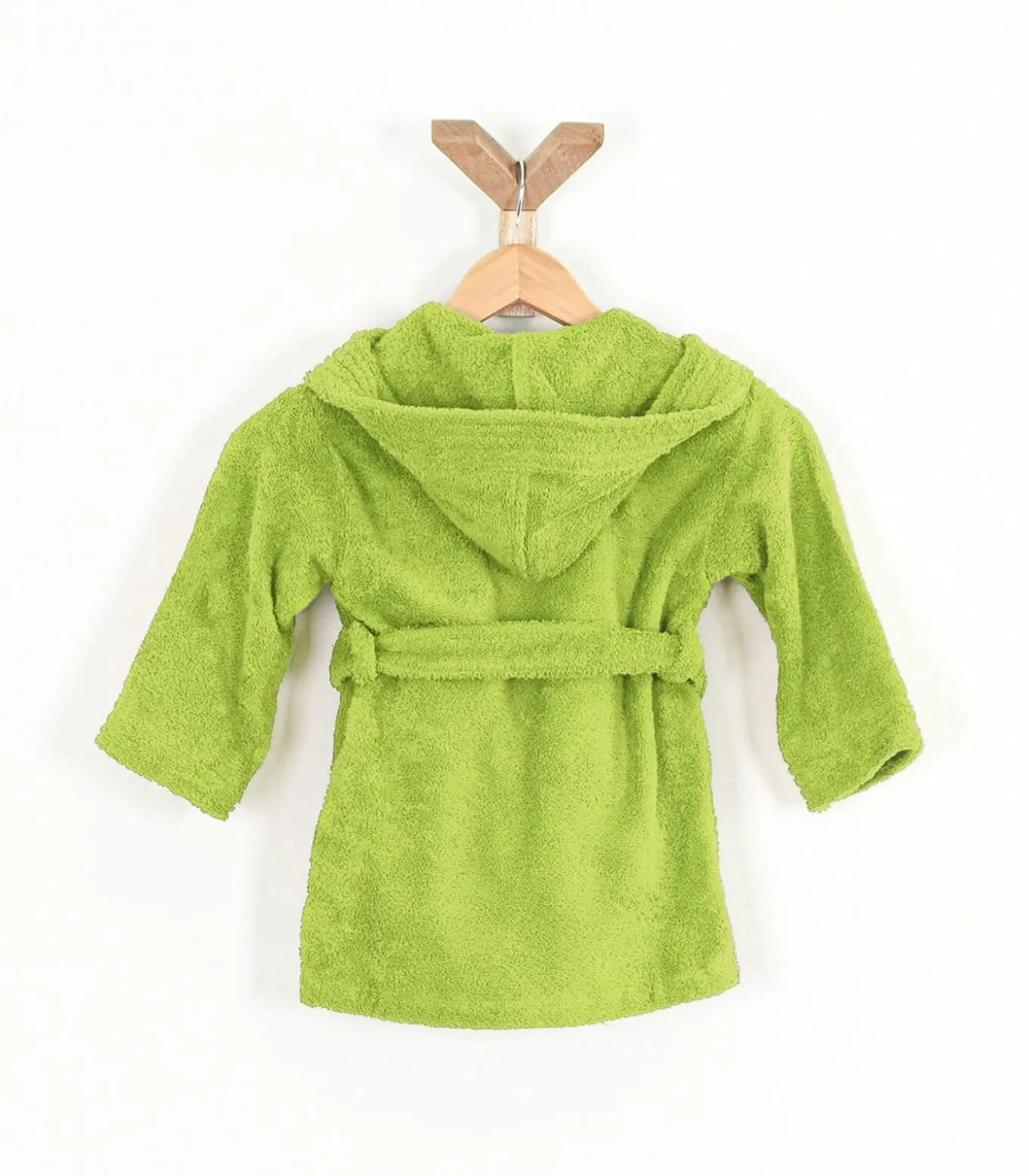 Cocoon katoenen badstof kinderbadjas met capuchon