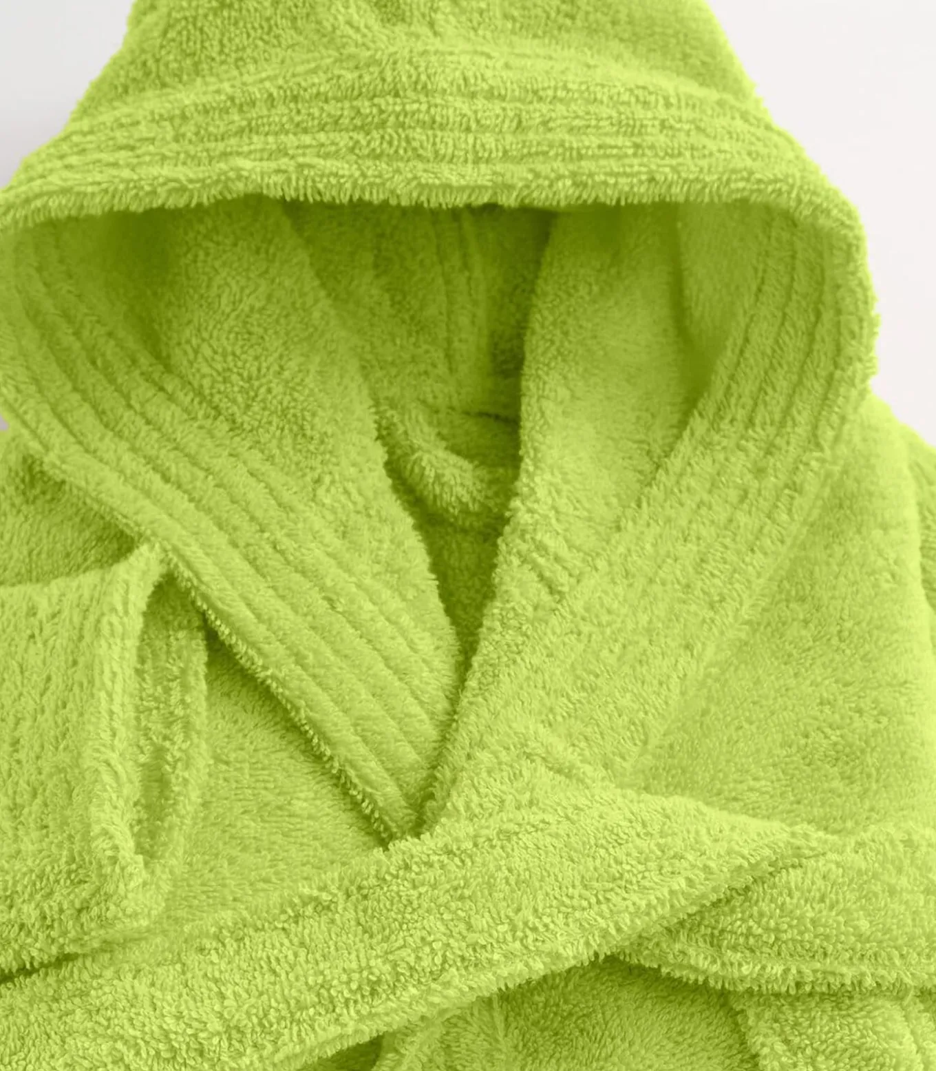 Cocoon katoenen badstof kinderbadjas met capuchon