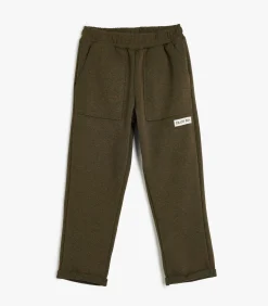 Conisch Etiket gedetailleerd Sweat Bottoms