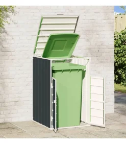 Containerberging voor 1 container 72x81x115 cm staal antraciet