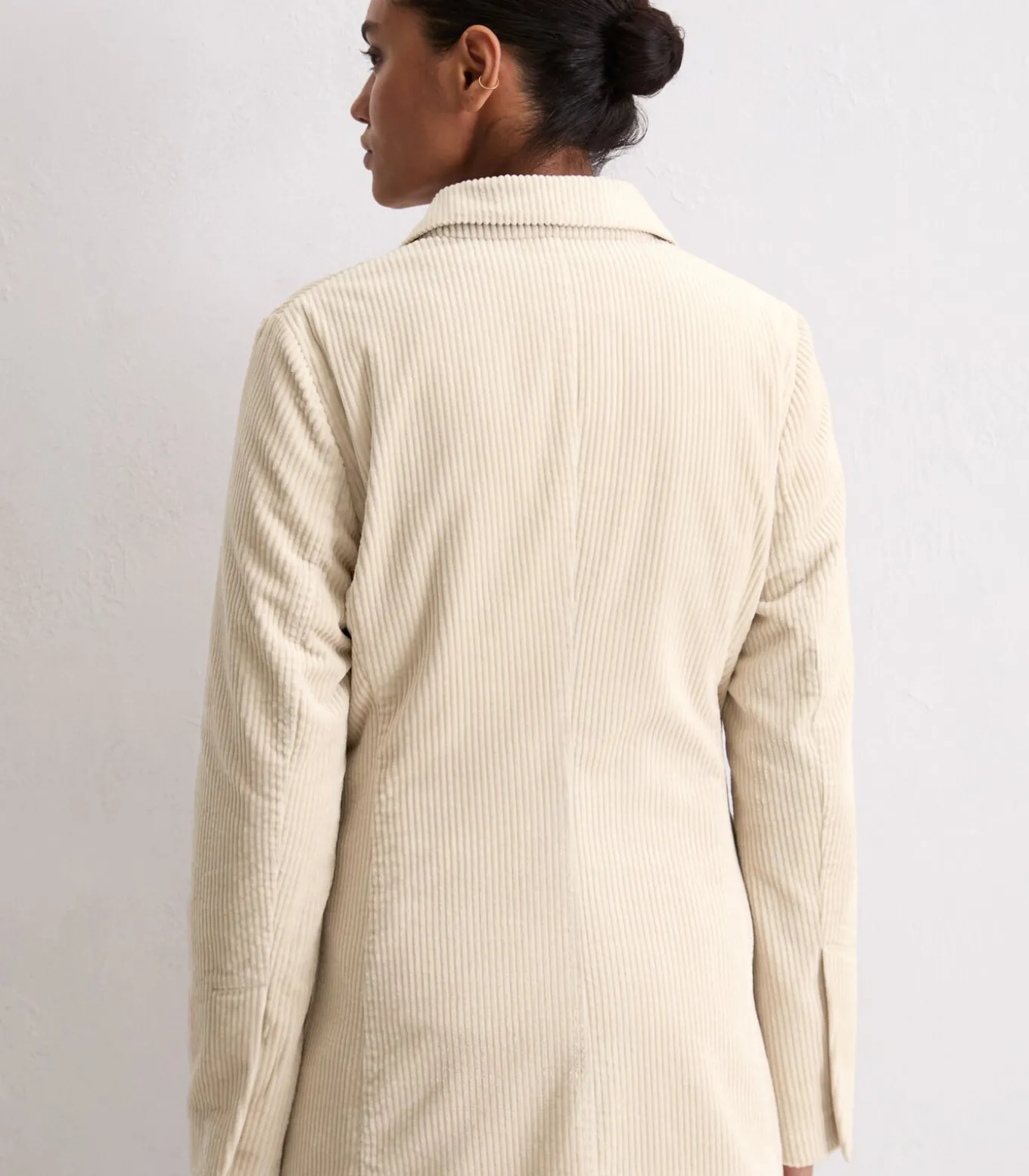 Corduroy blazer in de vorm van