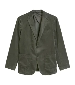 Corduroy jas regular