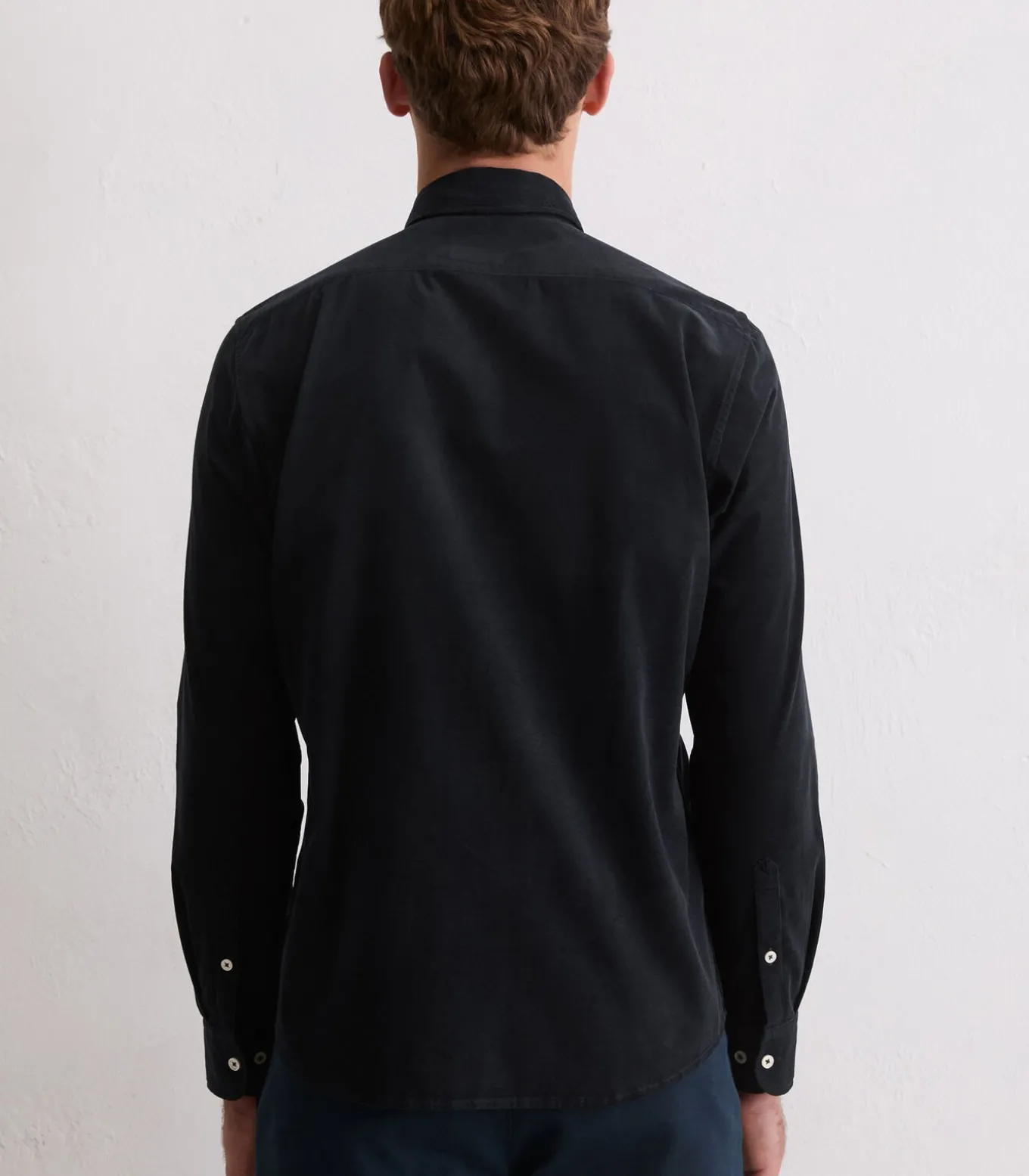 Corduroy overhemd in de vorm van