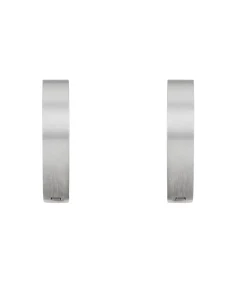 Creolen voor mannen, kruis van roestvrij staal