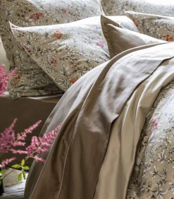 Cueillette - Effen kussensloop in biologisch katoen satijn