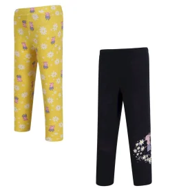DAISY - Leggings - Geel