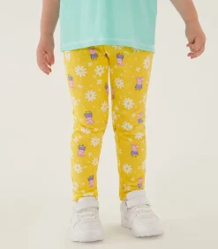 DAISY - Leggings - Geel