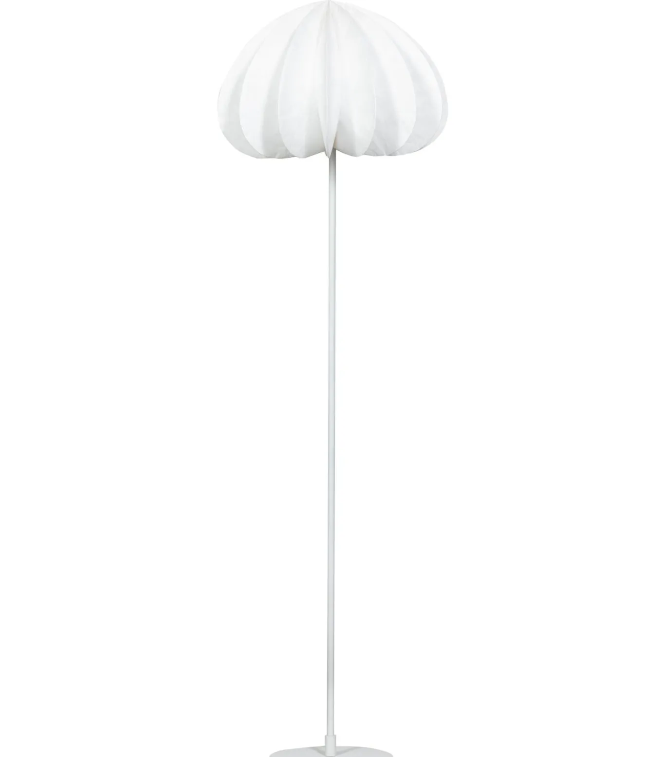 Dalia vloerlamp - Papier - Wit - 150xØ50 cm