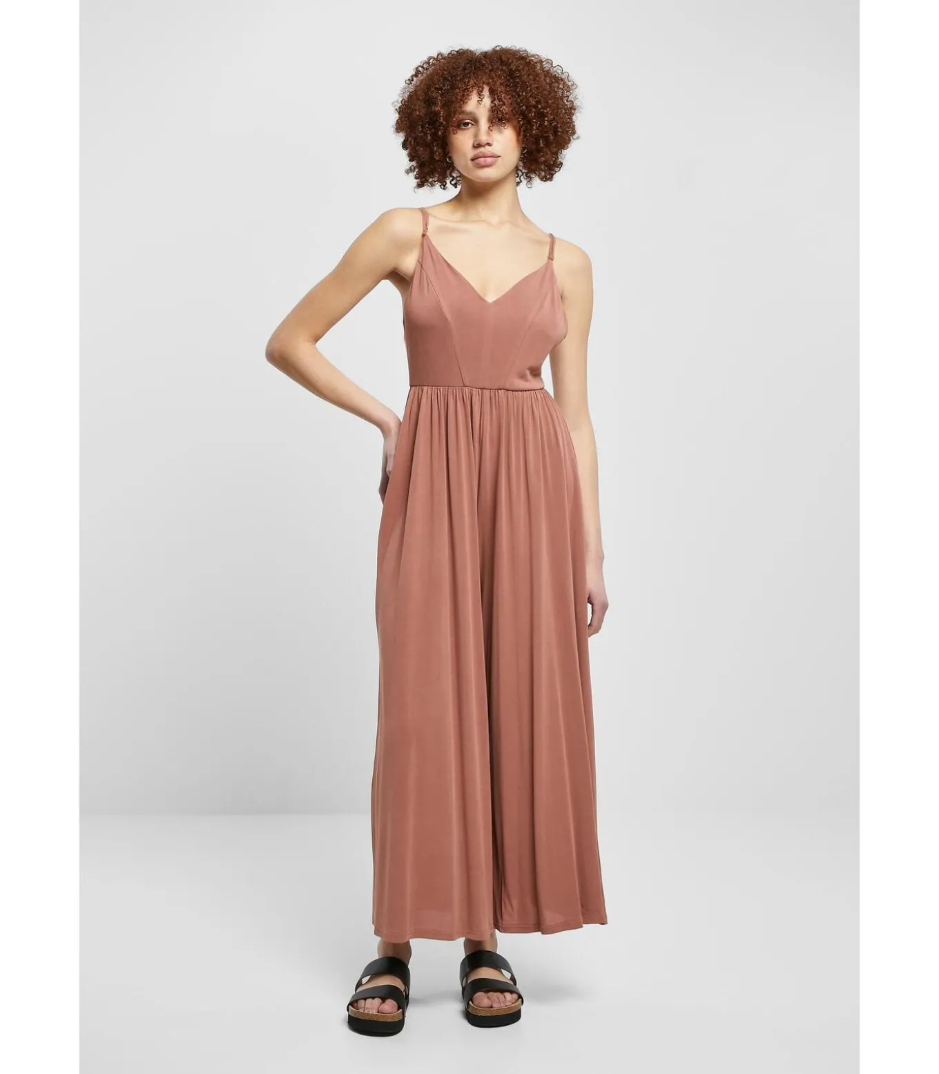 Dames jumpsuit Modal Spaghetti